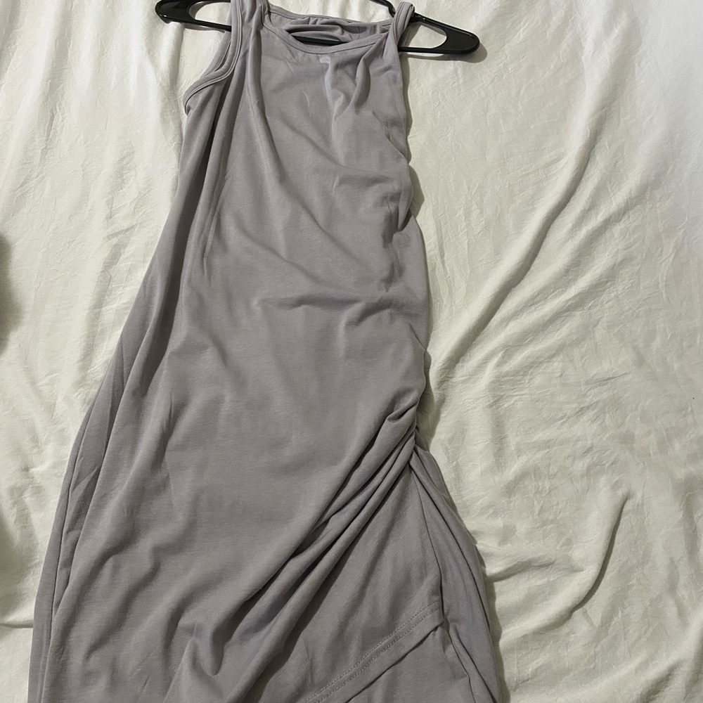 Gray dress